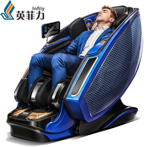 英菲力Y-21布加迪超跑按摩椅 AI voice control luxury SL track Massage Chair with baking paint